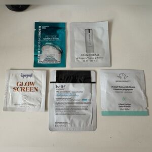 3/$15 Skincare Cream/SPF Sample Set (PTR, August Monroe, Drunk Elephant, etc.)